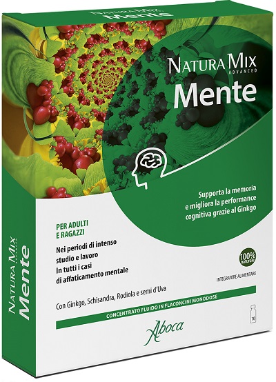 Natura mix advanced mente 10 flaconcini