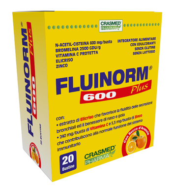 Fluinorm 600 plus 20 Bustine