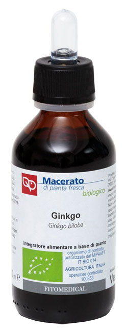 Ginkgo tintura madre bio 100 ml