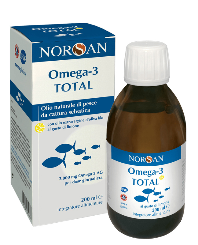 NORSAN OMEGA TOTAL 200 ML GUSTO LIMONE Online su Farmacia Soccavo