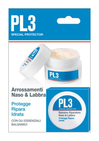 Pl3 balsamo riparatore naso labbra con astuccio 7 g
