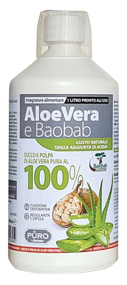 Puro Aloe Vera SP100%+BAOB 1L