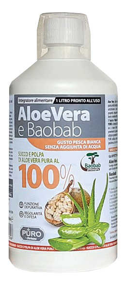 Puro aloevera100%+baobab pesca