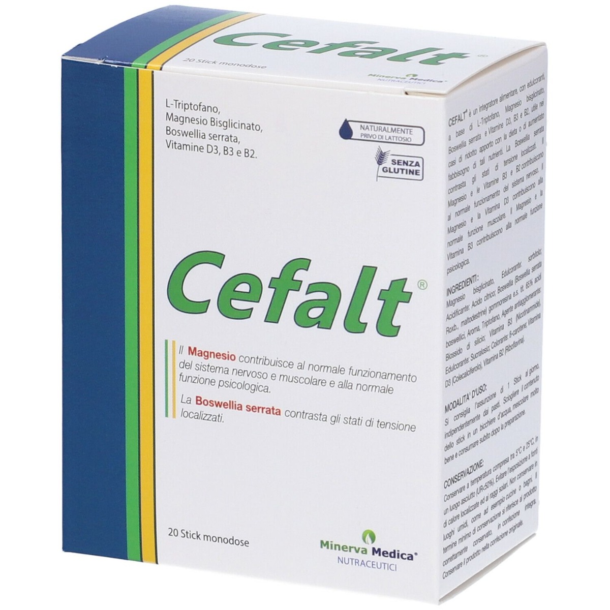 Cefalt Integratore Contro Le Cefalee 20 Stick
