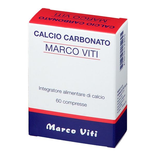 Marco Viti Calcio Carbonato Integratore 60 Compresse