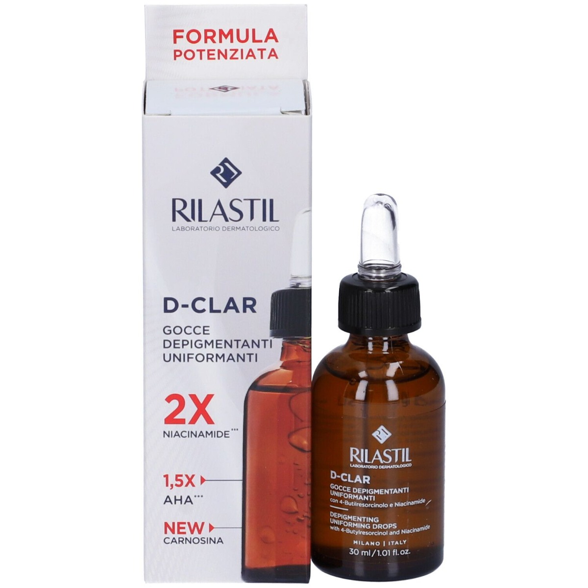 Rilastil D-Clar Gocce Depigmentanti Concentrate Con Surchemise 30 ml