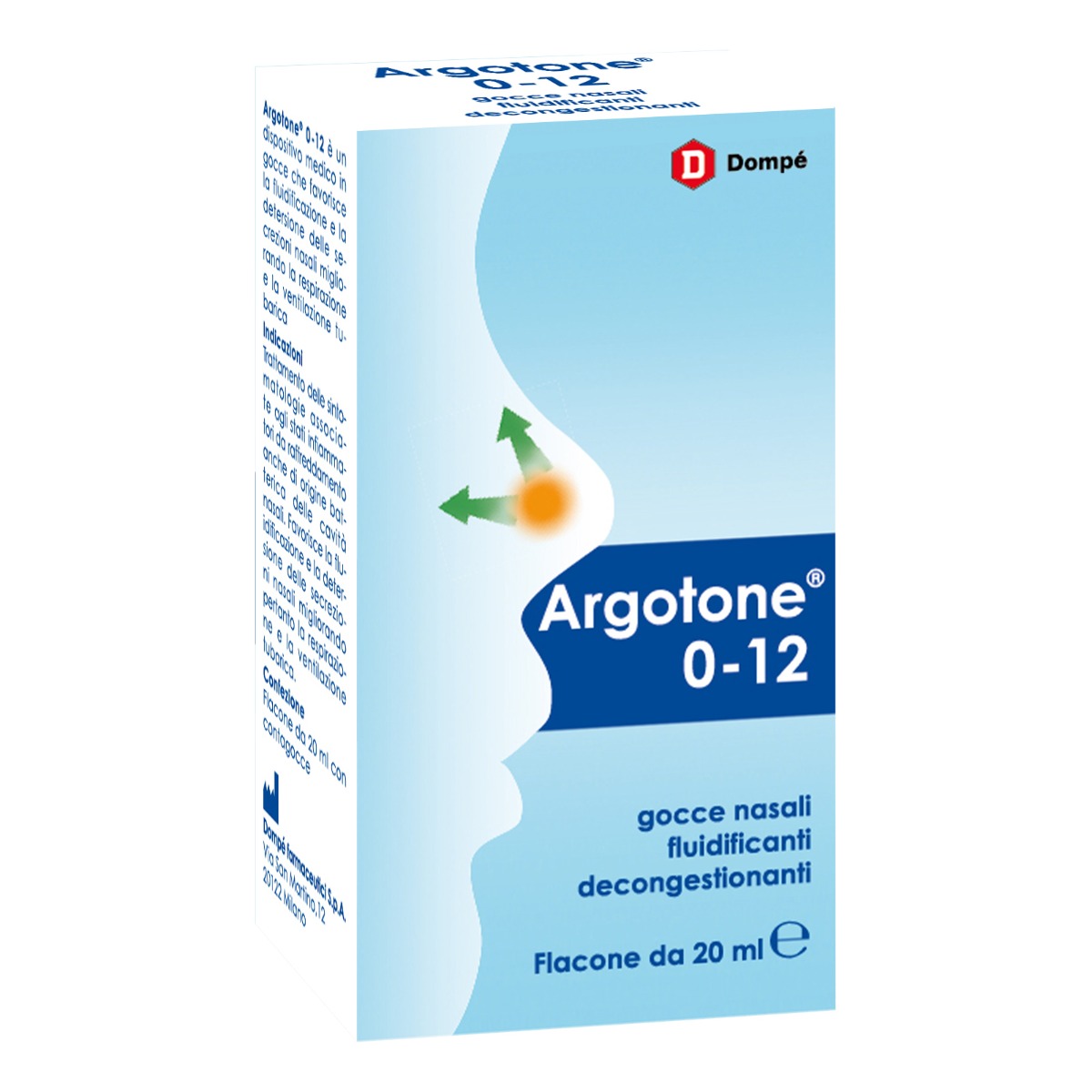Argotone 0-12 Gocce Nasali 20 ml