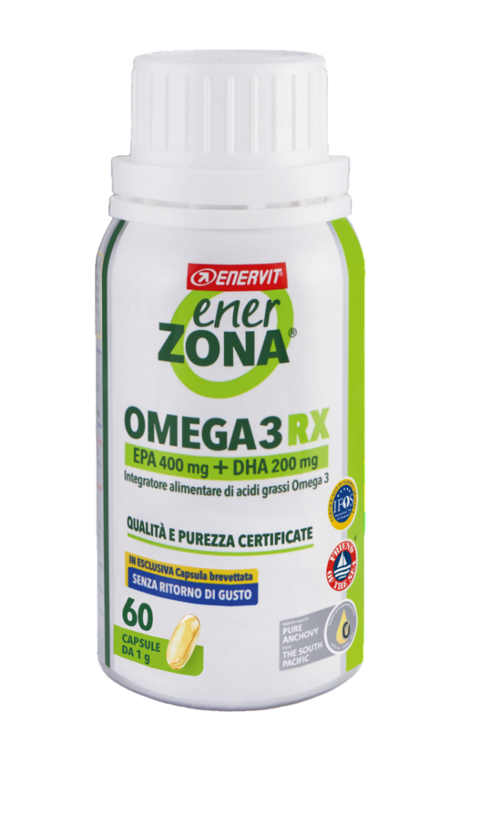 Enerzona Omega 3RX Integratore Olio Di Pesce 60 Capsule