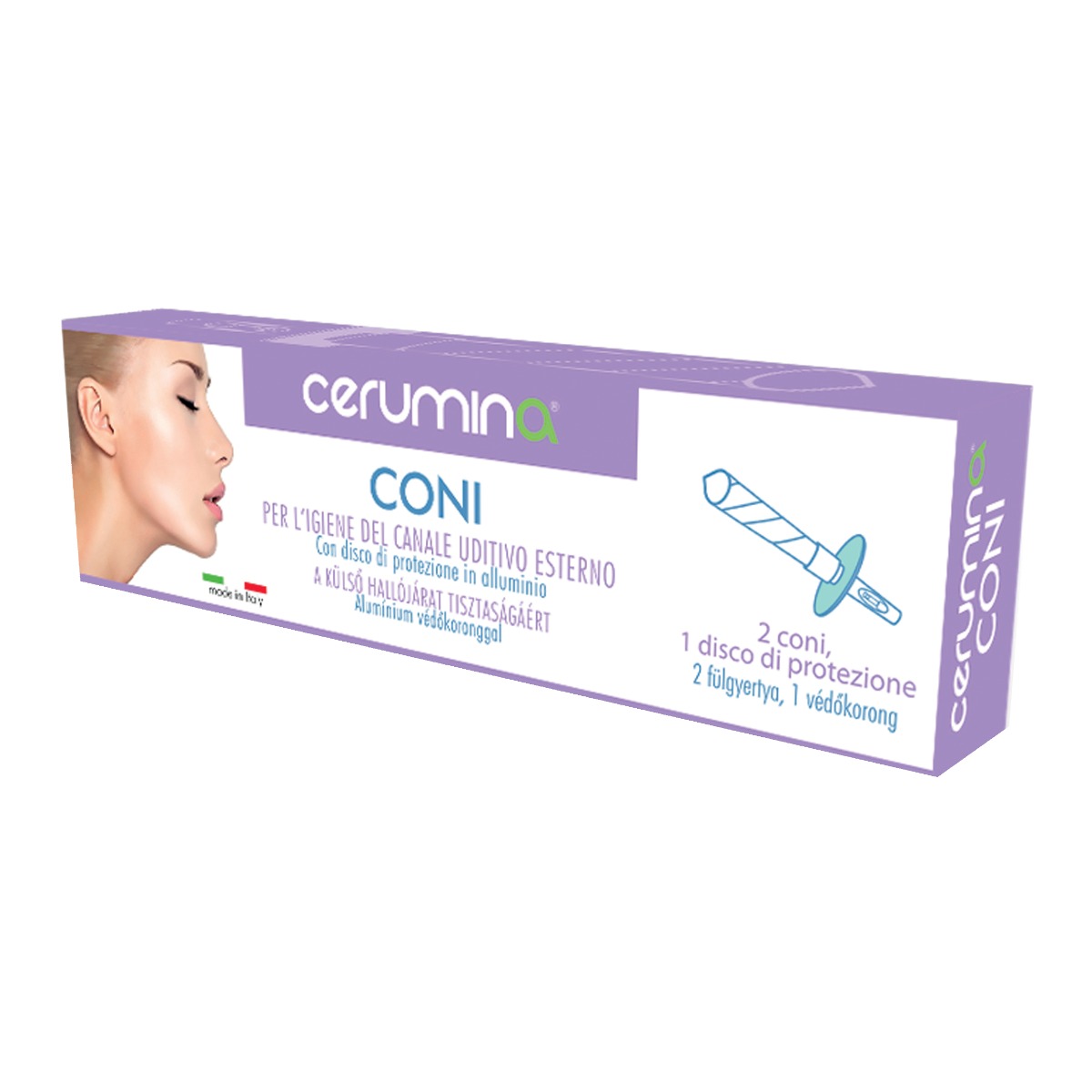 Cerumina Coni Orecchie 2 Pezzi