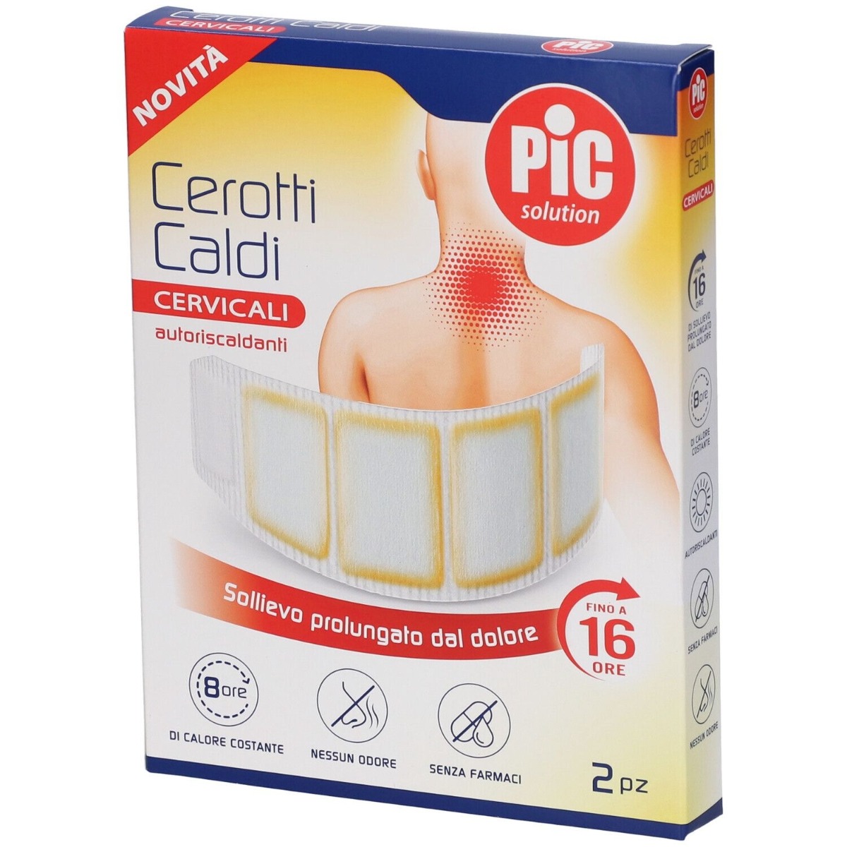 Theras Consumer Health Srl Pic Cerotti Caldi Cervicale 2 Pezzi