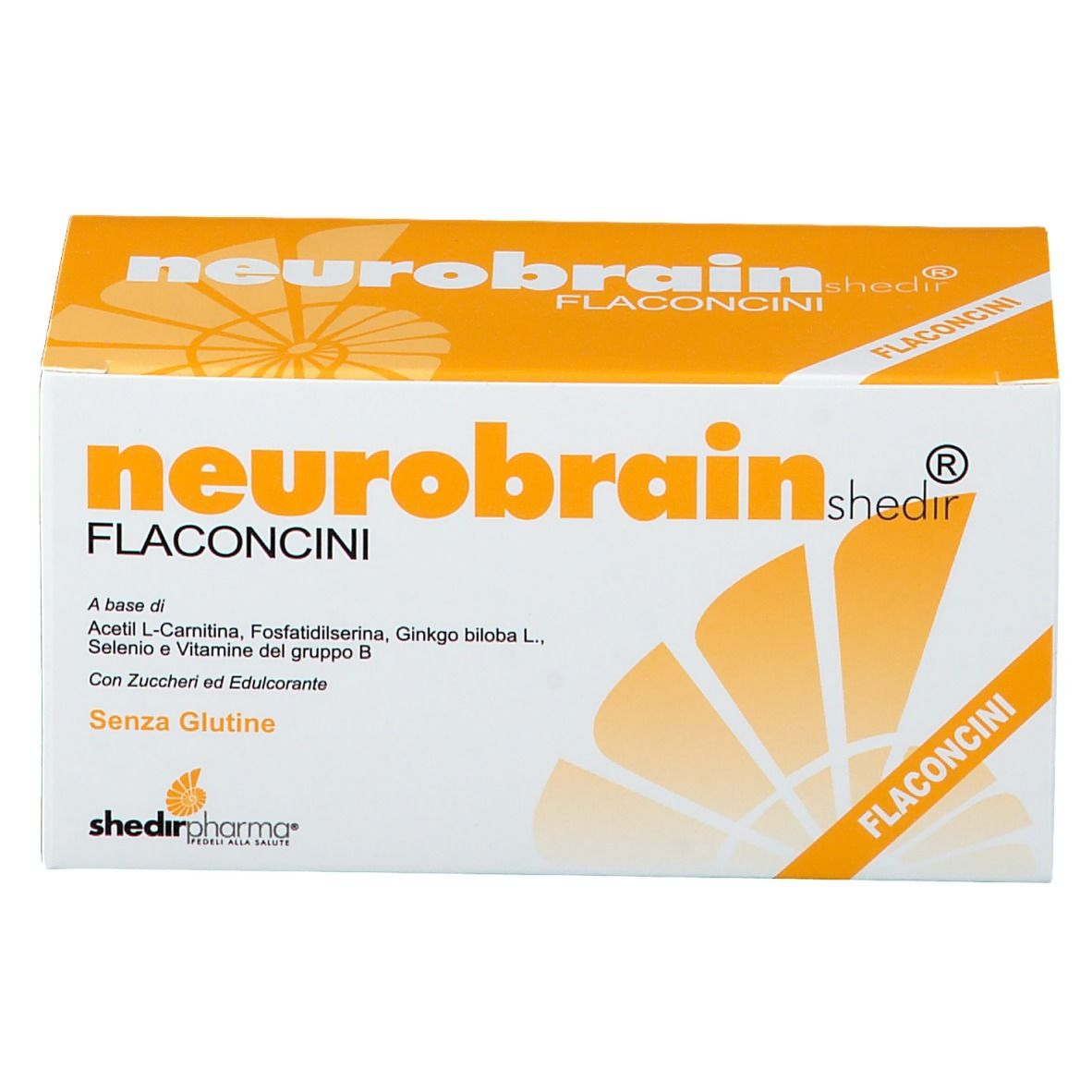Neurobrain Shedir Integratore Stimolante Memoria 10 Flaconcini 10 ml