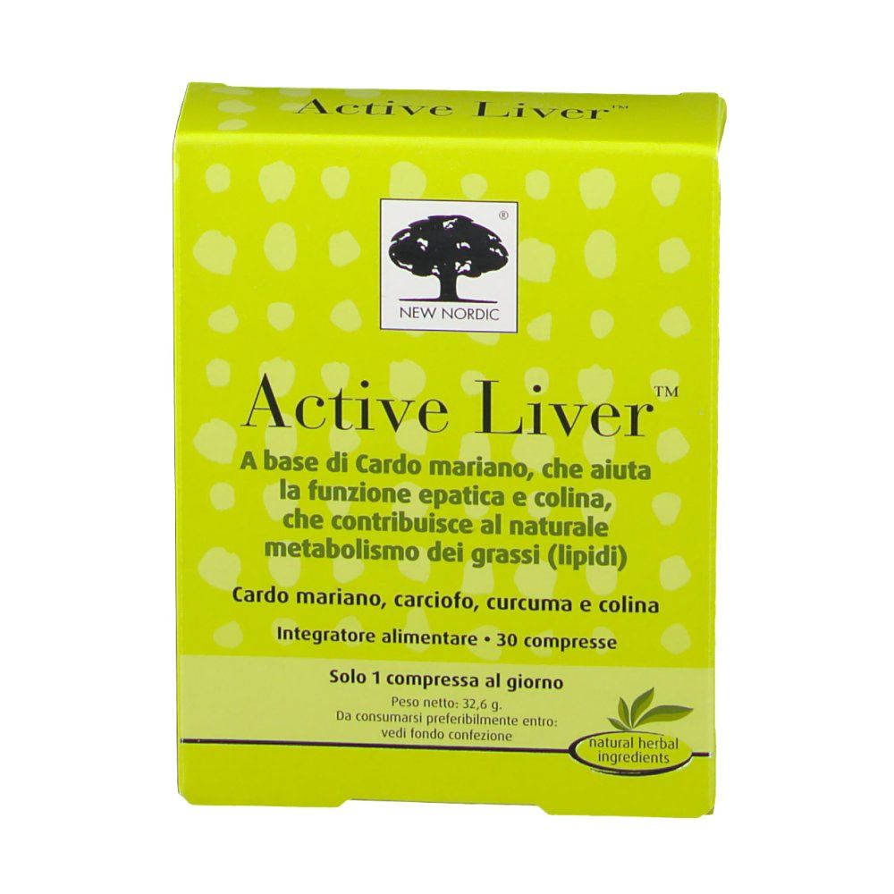 Active Liver Integratore Epatico 30 Compresse