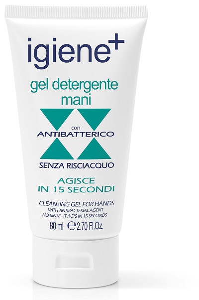 Igiene+ gel detergente mani senza risciacquo