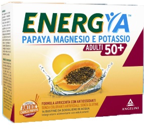 Energya papaya magesio potassio 50+ 14 bustine