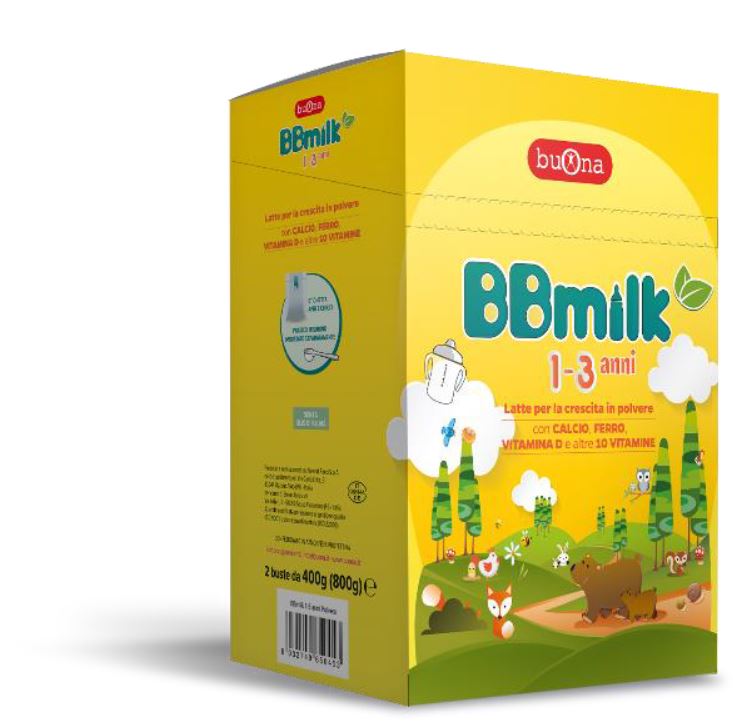 Steve Jones Bb Milk 1-3 Anni Polvere 2 Buste 400G