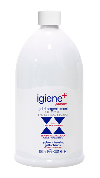 Igiene+ gel mani 60% ricar 1l