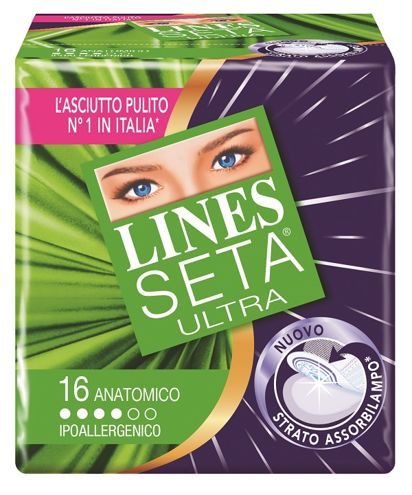 Lines Seta Ultra Anat 16pezzi 3489