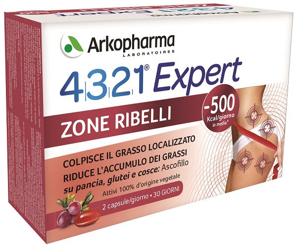 4321 slim zone ribelli 60 capsule - 3578830132934