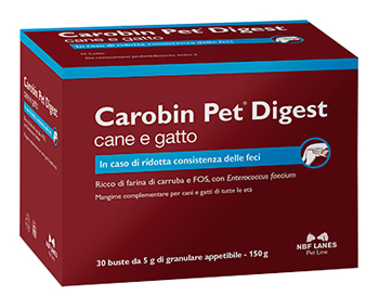 Carobin Pet Digest Granulare Appetibile 30 Buste