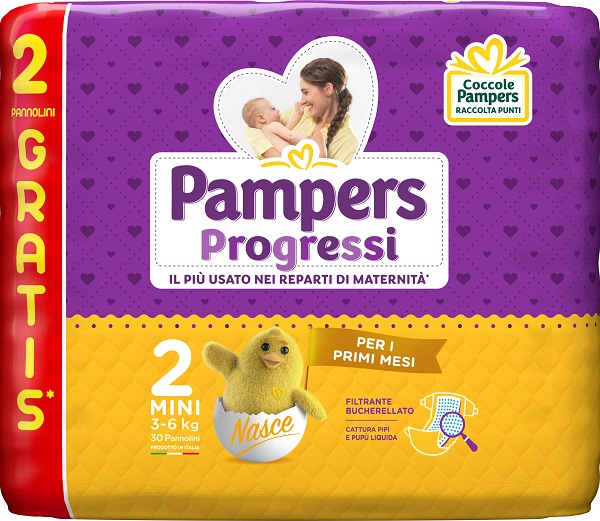 Pampers Progressi Mini 30pezzi 0232