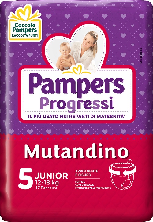 Pampers Prog Mut Jun 17pezzi 8001