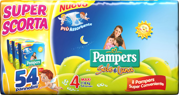 Pampers sole&amp;lu trio max 54 0078