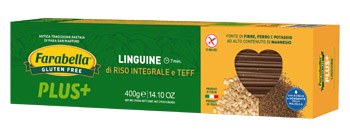 Farabella Linguine Riso Integrale E Teff 400g