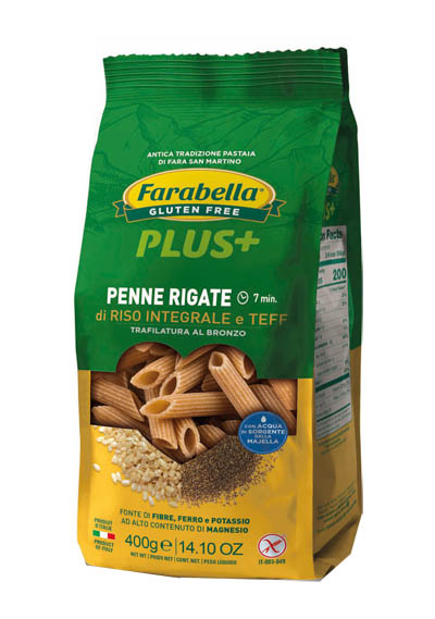 Farabella Penne Riso Integrale E Teff 400g