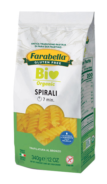 Farabella bio pasta spirali340