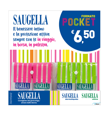Saugella Pocket Expo 8pezzi