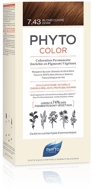 Phytocolor 7.43 biondo ram.dor