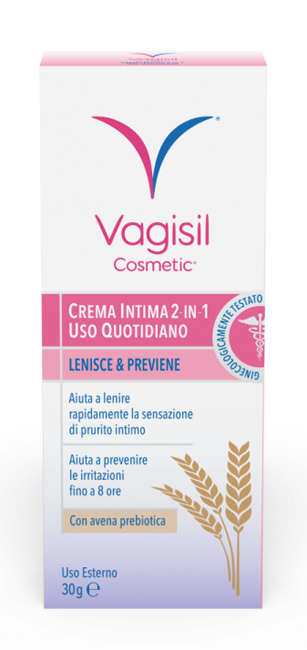 Vagisil Crema Intima 2 in 1 Per Uso Quotidiano Con Avena Prebiotica...