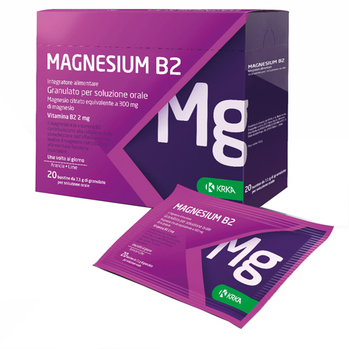 Magnesium b2 300/2mg 20 Bustine
