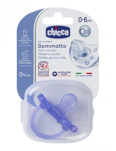 Chicco Gommotto ph soft col Silicone 0-6 1 Pezzo
