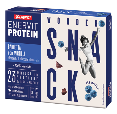 Enervit Pr.snack Mirtillo 8pezzi