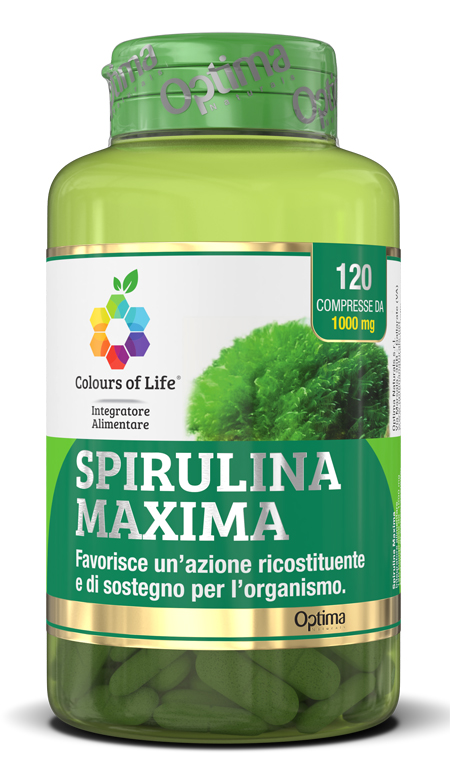 Optima Spirulina Maxima 120compresse