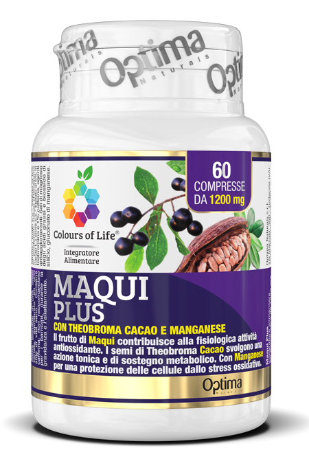 Colours of life maqui plus 60 compresse 1200 mg