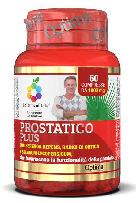 Optima Colours Of Life Prostatico Plus Integratore Per la Prostata 60 Compresse
