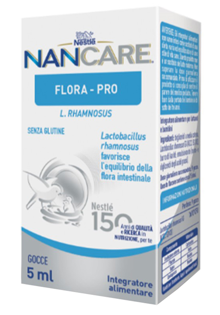 Nestle Nancare Flora Pro Gocce Integratore Alimentare 5 Ml