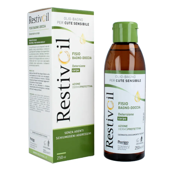 Restivoil Fisio Bagnodoccia Azione Dermoprotettiva Pelle Sensibile 250 ml