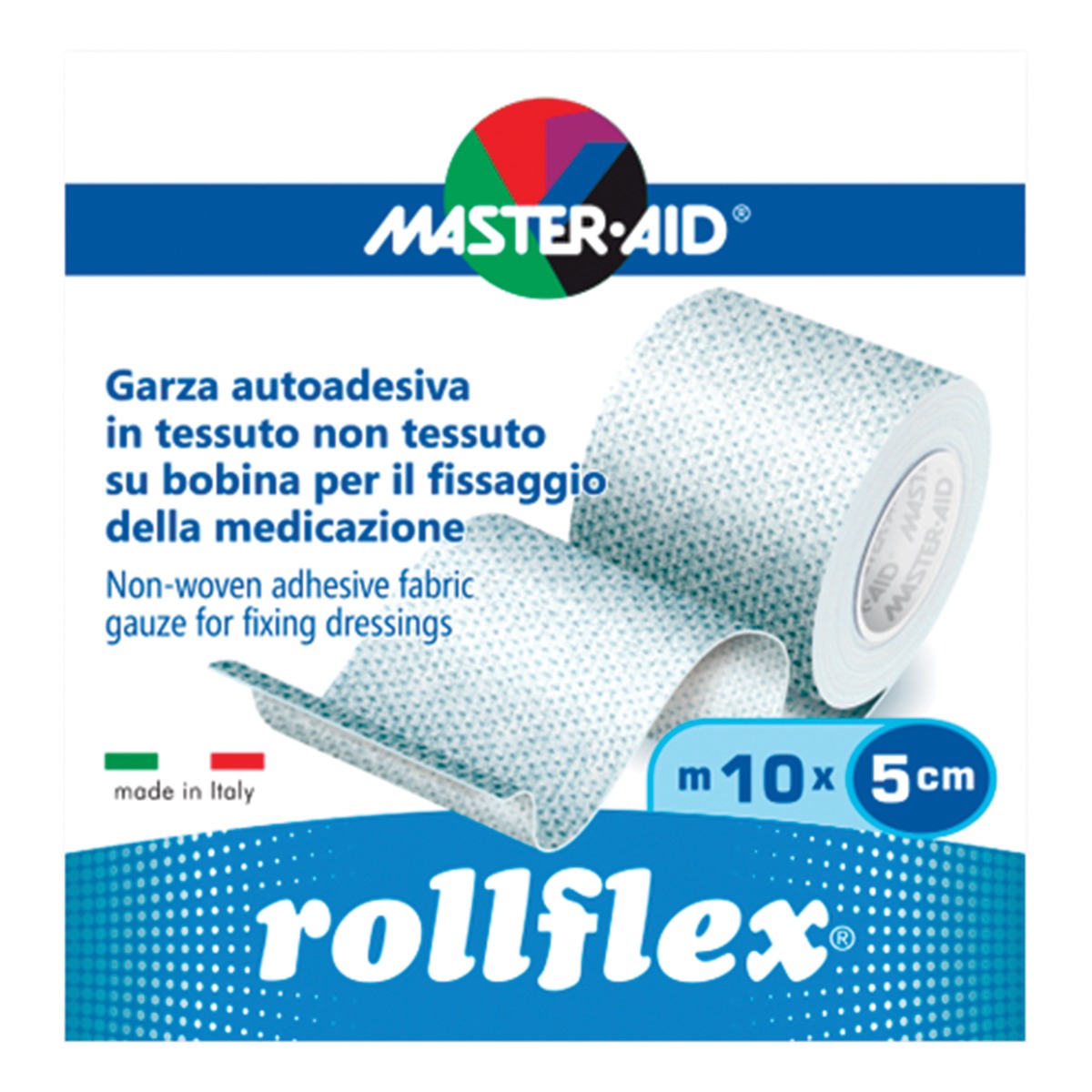 Master-Aid Rollflex Garza Autoadesiva 10 m x 5 cm
