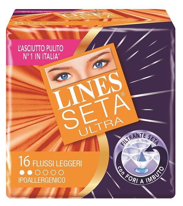 Lines Seta Ultra Legg 16pezzi 3490