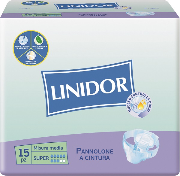 Linidor Pan Cint Sup M 15pezzi 1775