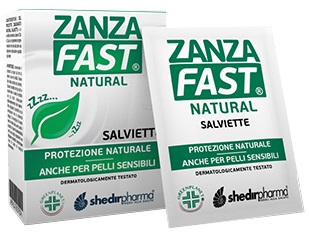 Zanzafast Natural Salviet 10pezzi