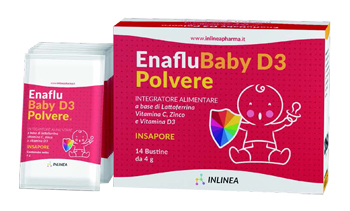 Enaflu baby d3 Polvere 14 Bustine
