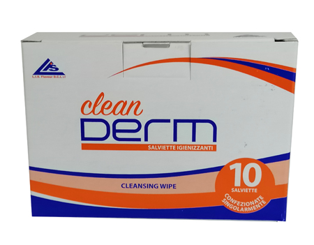 Clean Derm Lis Flavour 10 Salviette