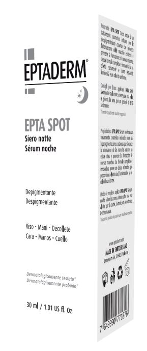 spot notte siero depigmentante