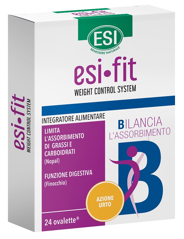 ESI Fit B Azione Urto Integratore Per Assorbimento Grassi 24 Ovalette