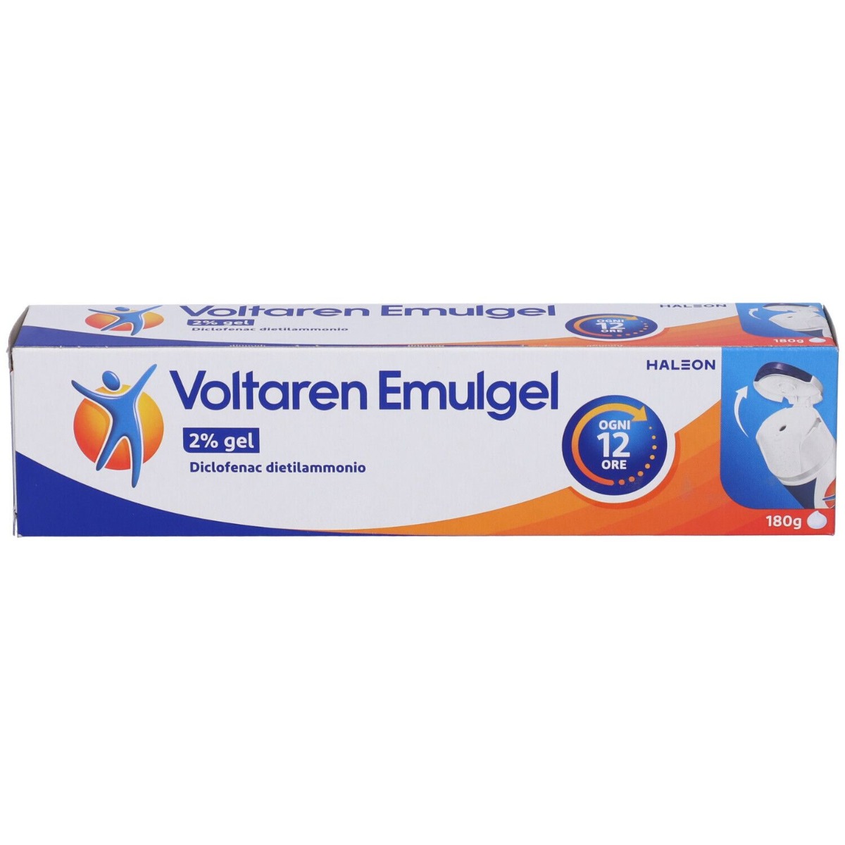 Voltaren Emulgel 2% Antinfiammatorio Diclofenac Dolori Articolari Mal di Schiena Gel 180 g