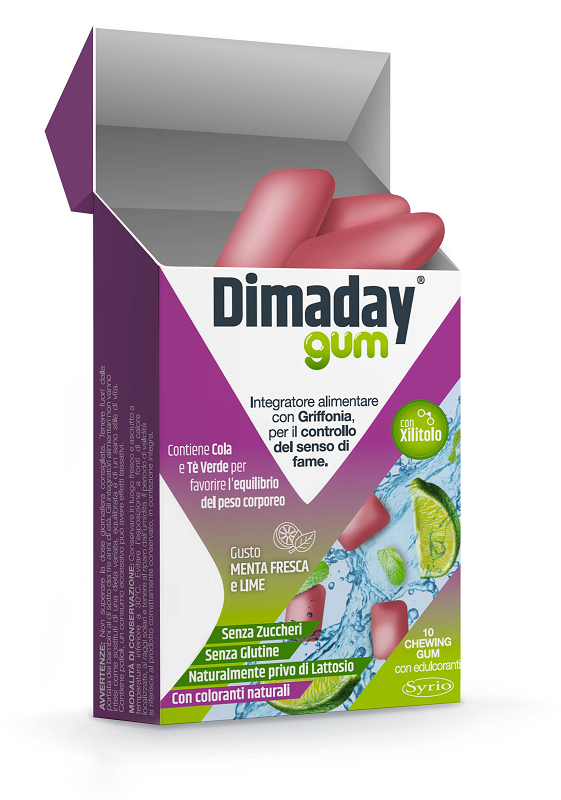 Dimaday gum 10 chewing gum